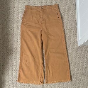 Pilcro Tan Cropped Pants